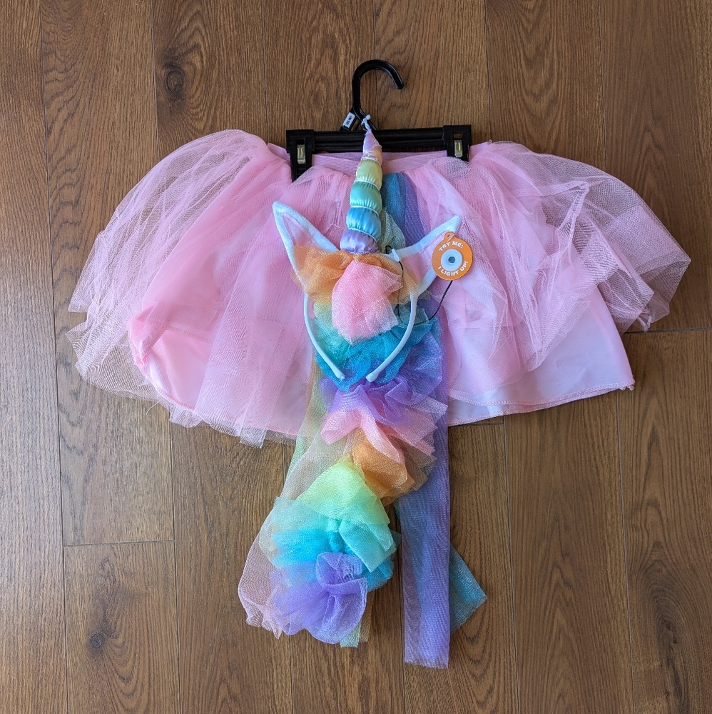 Hyde & Eek! Light Up Unicorn OSFM NWT
